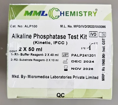 Alkaline Phosphatase Reagent - 2X50 ml - MicroMedica (10 Quantity)